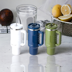 Xurelock 40oz leak-proof travel mug bundle